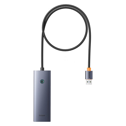 
ŠAKOS skirstytuvas USB-A USB-C 5V 50cm - pilkas

