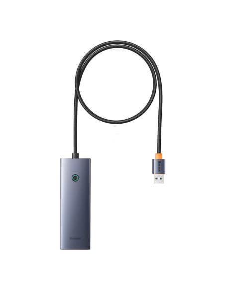 
ŠAKOS skirstytuvas USB-A USB-C 5V 50cm - pilkas
