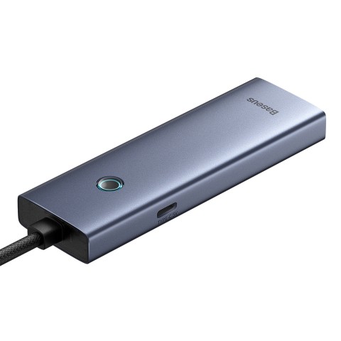 
ŠAKOS skirstytuvas USB-A USB-C 5V 50cm - pilkas

