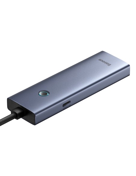 
ŠAKOS skirstytuvas USB-A USB-C 5V 50cm - pilkas

