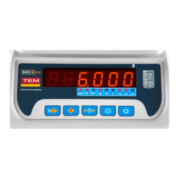 Komercinės svarstyklės su legalizavimu BEKO+ TEM RS232 6kg / 2g