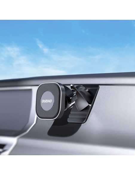
Magnetinis telefono laikiklis automobiliui, skirtas prietaisų skydeliui – juodas
