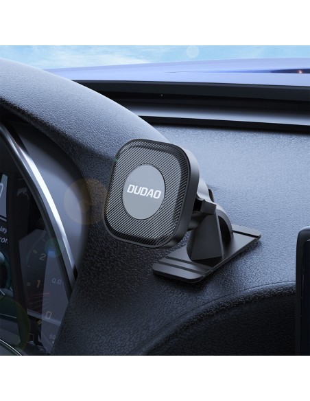 
Magnetinis telefono laikiklis automobiliui, skirtas prietaisų skydeliui – juodas

