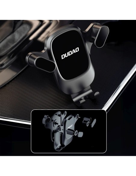 
Automobilinis išmaniojo telefono laikiklis su siurbtuku – juodas

