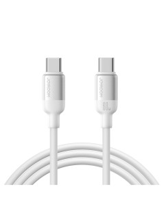 
„Lively“ serijos 60 W USB-C laidas, 1,2 m, baltas
