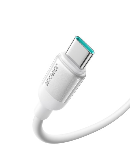
„Lively“ serijos 3A USB-A - USB-C laidas 1,2 m - baltas

