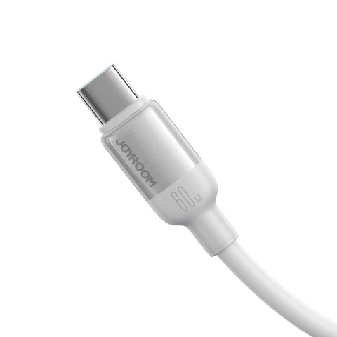 
„Lively“ serijos 3A USB-A - USB-C laidas 1,2 m - baltas
