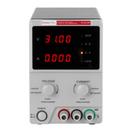 Laboratorinis maitinimo šaltinis 0-30VDC 0-5A USB / RS232 + CD S-LS-29