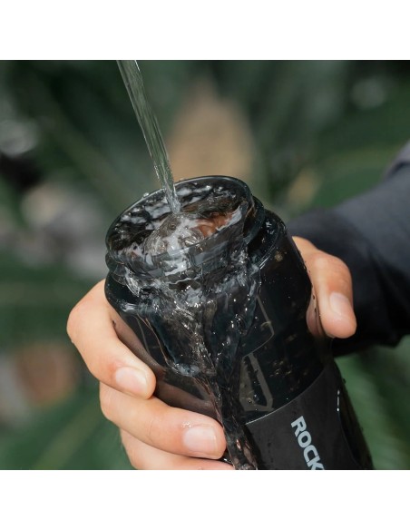 
Terminis butelis su magnetiniu laikikliu ir tvirtinimo dirželiu 700 ml - juodas

