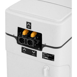 Vandens minkštiklis nukalkinimo priemonė su automatiniu vožtuvu 30 l 3,3 W LCD