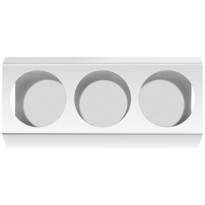 Stovas buteliukams padažo dozatoriams nerūdijantis plienas 3x sk. 73 mm