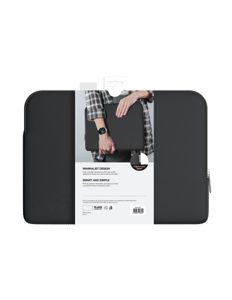 
Minimalus „BasicBag“ nešiojamojo kompiuterio krepšys, skirtas „MacBook Neo 13“ – juodas
