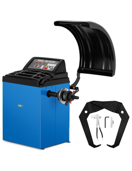 Automatinė balansavimo mašina automobilių ir motociklų ratams iki 65 kg skersmens 10-24'' LED Automatinė balansavimo mašina automobilių ir motociklų ratams iki 65 kg skersmens 10-24'' LED