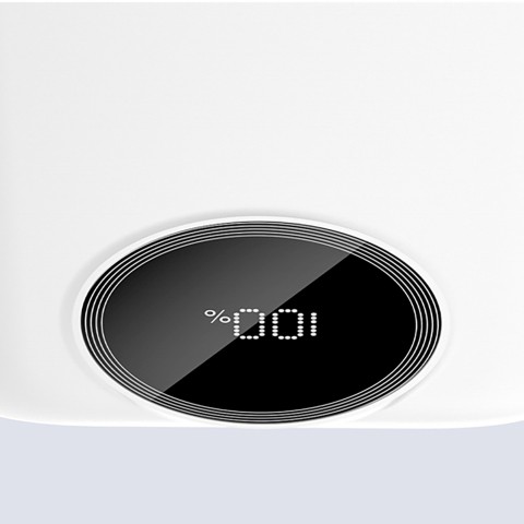 
K13 10000mAh 22.5W išorinė baterija su integruotu laidu – balta
