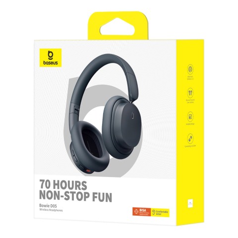 
Bowie D05 belaidės „Bluetooth“ ausinės – juodos
