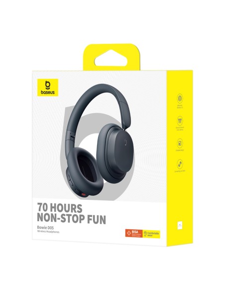 
Bowie D05 belaidės „Bluetooth“ ausinės – juodos
