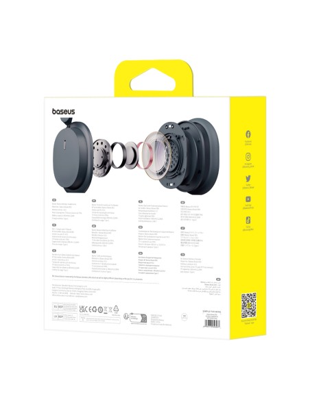 
Bowie D05 belaidės „Bluetooth“ ausinės – juodos
