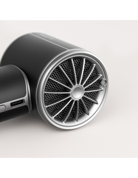 
Mini nešiojamas ventiliatorius su 4250 mAh USB-C įkrovimu – juodas
