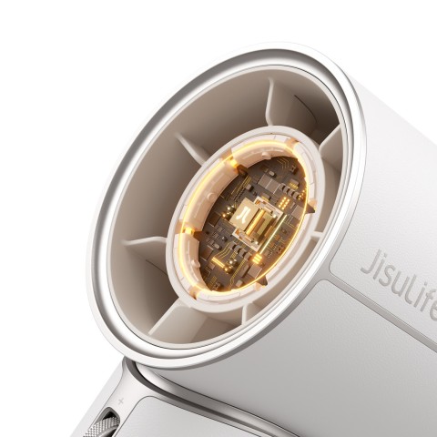 
Mini nešiojamas ventiliatorius su 4250 mAh USB-C įkrovimu – baltas
