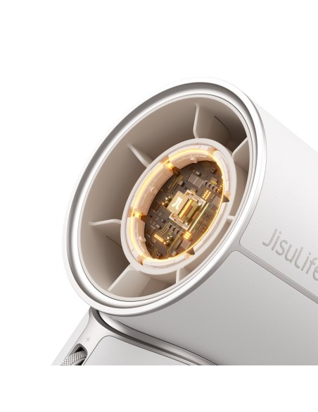 
Mini nešiojamas ventiliatorius su 4250 mAh USB-C įkrovimu – baltas
