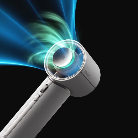 
Mini nešiojamas ventiliatorius su 4250 mAh USB-C įkrovimu – baltas
