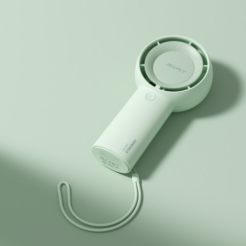 
Rankinis mini pūstuvas, nešiojamas ventiliatorius, 4000 mAh - žalias
