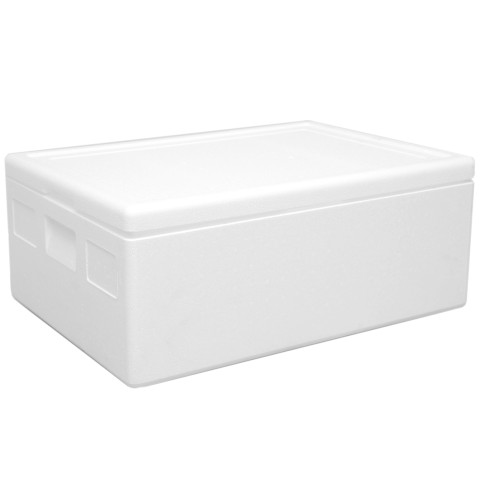 
Termobox polistirolo termodėžė su dangčiu, PZH sertifikatas, 685x485x265mm, 53L
