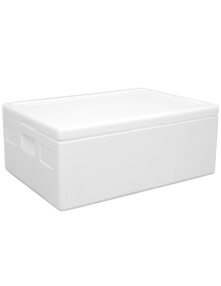 
Termobox polistirolo termodėžė su dangčiu, PZH sertifikatas, 685x485x265mm, 53L
