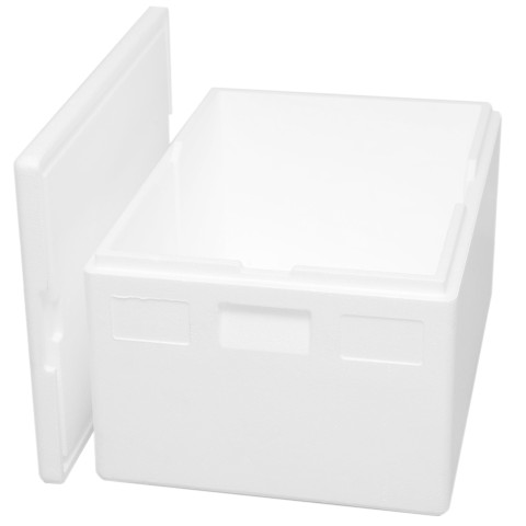 
Termobox polistirolo termodėžė su dangčiu, PZH sertifikatas, 685x485x265mm, 53L
