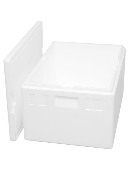 
Termobox polistirolo termodėžė su dangčiu, PZH sertifikatas, 685x485x265mm, 53L
