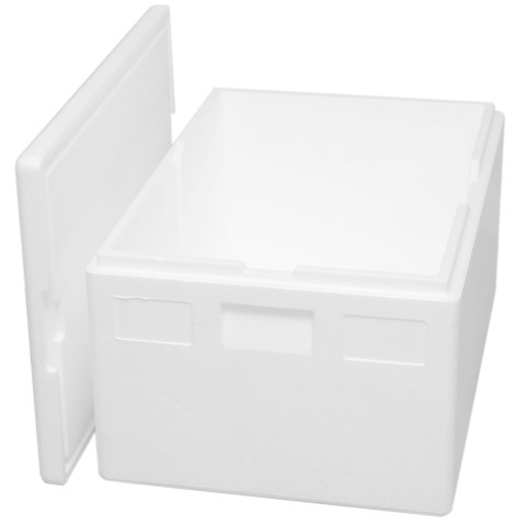 
Termobox polistirolo termodėžė su dangčiu, PZH sertifikatas, 685x485x365mm, 80L
