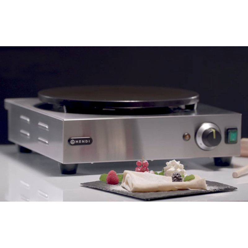 Apvalus blynų kepimo aparatas elektrinis sk. 40cm 3000W – Hendi 212028