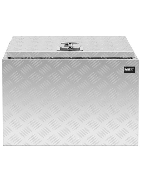 Aliumininė dirbtuvių įrankių dėžė su dangteliu 120 l Aliumininė dirbtuvių įrankių dėžė su dangteliu 120 l