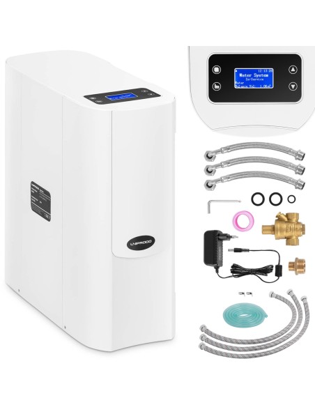 Minkštiklis vandens valytuvas su filtru 2-in-1 2-4 žmonės 4 l dervos 18 W Minkštiklis vandens valytuvas su filtru 2-in-1 2-4 žmonės 4 l dervos 18 W