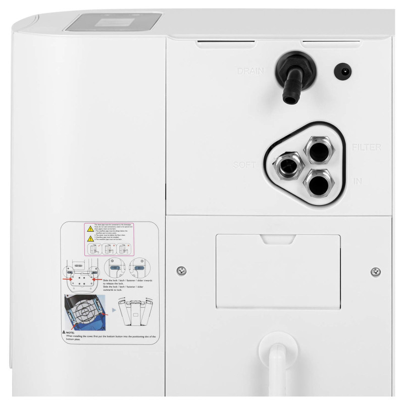 Minkštiklis vandens valytuvas su filtru 2-in-1 2-4 žmonės 4 l dervos 18 W