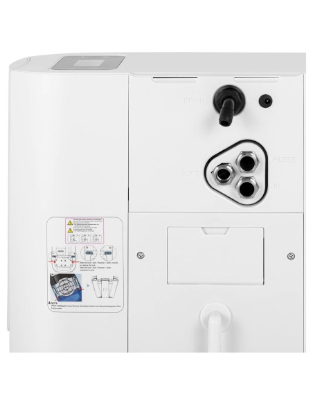 Minkštiklis vandens valytuvas su filtru 2-in-1 2-4 žmonės 4 l dervos 18 W Minkštiklis vandens valytuvas su filtru 2-in-1 2-4 žmonės 4 l dervos 18 W