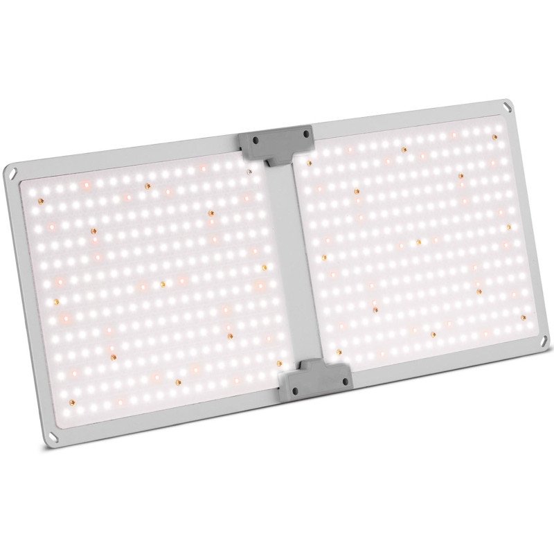 Augalų augimo lempa viso spektro 60 x 24 cm 468 LED 220 W sidabrinė