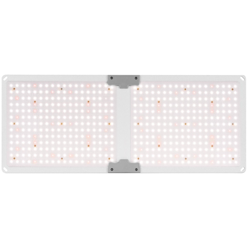 Augalų augimo lempa viso spektro 60 x 24 cm 468 LED 220 W sidabrinė