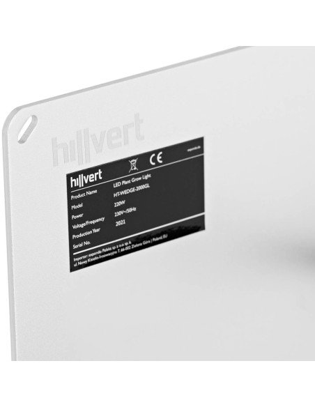 Augalų augimo lempa viso spektro 60 x 24 cm 468 LED 220 W sidabrinė Augalų augimo lempa viso spektro 60 x 24 cm 468 LED 220 W sidabrinė