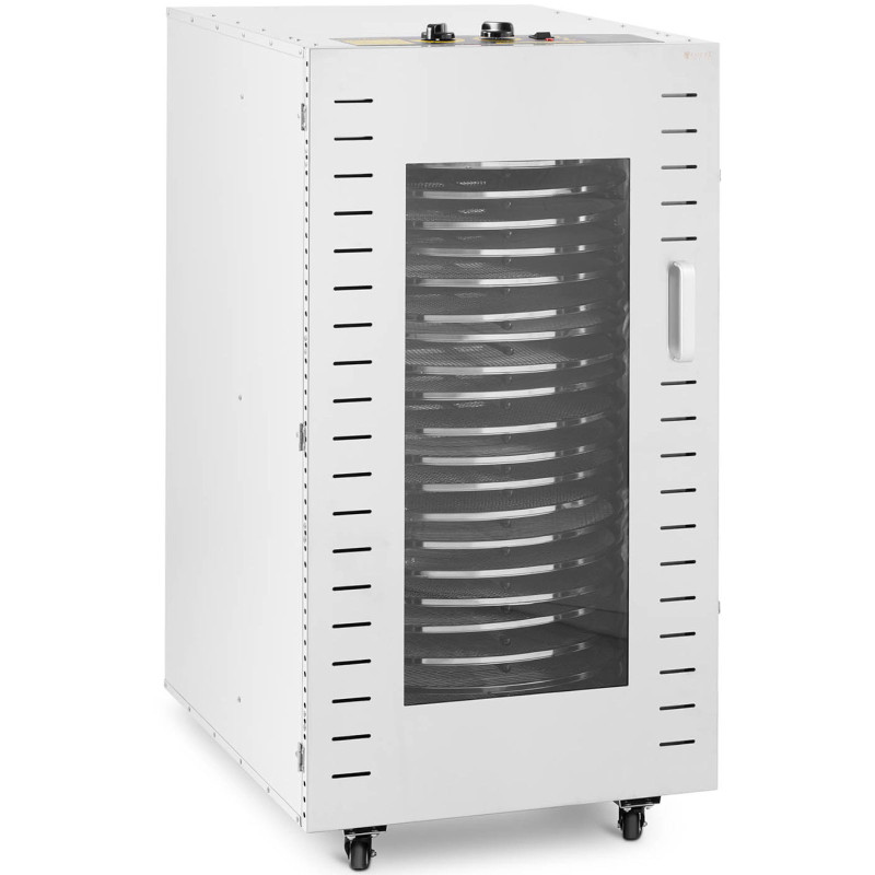 Pramoninis dehidratorius maistinėms žolelėms mėsai 1 kamera 22 grotelės 40-90 C 3070 W