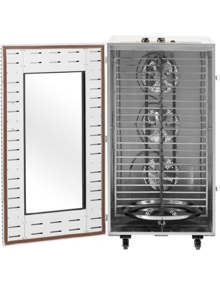 Pramoninis dehidratorius maistinėms žolelėms mėsai 1 kamera 22 grotelės 40-90 C 3070 W Pramoninis dehidratorius maistinėms žolelėms mėsai 1 kamera 22 grotelės 40-90 C 3070 W