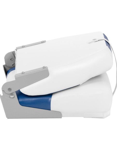 Fotelio sulankstoma sėdynė motorinei valčiai 50 x 42 x 51 cm baltai mėlyna 2 vnt. Fotelio sulankstoma sėdynė motorinei valčiai 50 x 42 x 51 cm baltai mėlyna 2 vnt.