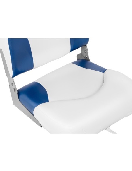 Fotelio sulankstoma sėdynė motorinei valčiai 50 x 42 x 51 cm baltai mėlyna 2 vnt. Fotelio sulankstoma sėdynė motorinei valčiai 50 x 42 x 51 cm baltai mėlyna 2 vnt.