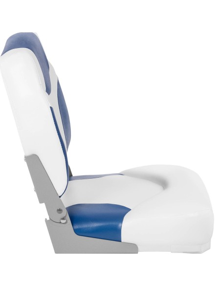 Fotelio sulankstoma sėdynė motorinei valčiai 50 x 42 x 51 cm baltai mėlyna 2 vnt. Fotelio sulankstoma sėdynė motorinei valčiai 50 x 42 x 51 cm baltai mėlyna 2 vnt.