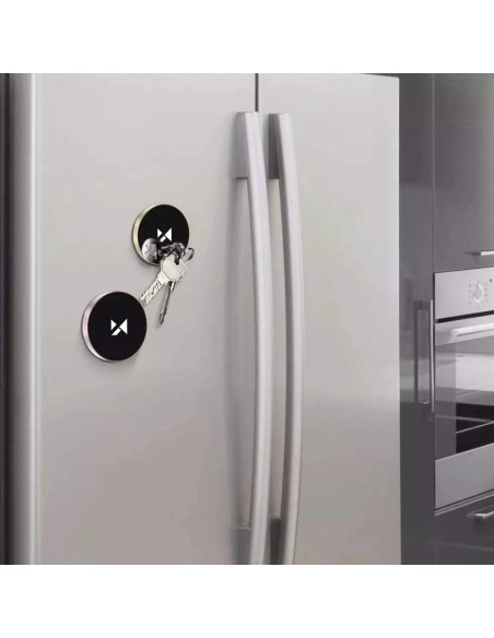 Magnetinis automobilinis telefono laikiklis prietaisų skydeliui juodas