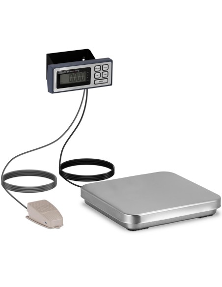 Picos virtuvės maisto svarstyklės su pedalu LCD 10 kg / 2 g 32 x 31 cm Picos virtuvės maisto svarstyklės su pedalu LCD 10 kg / 2 g 32 x 31 cm