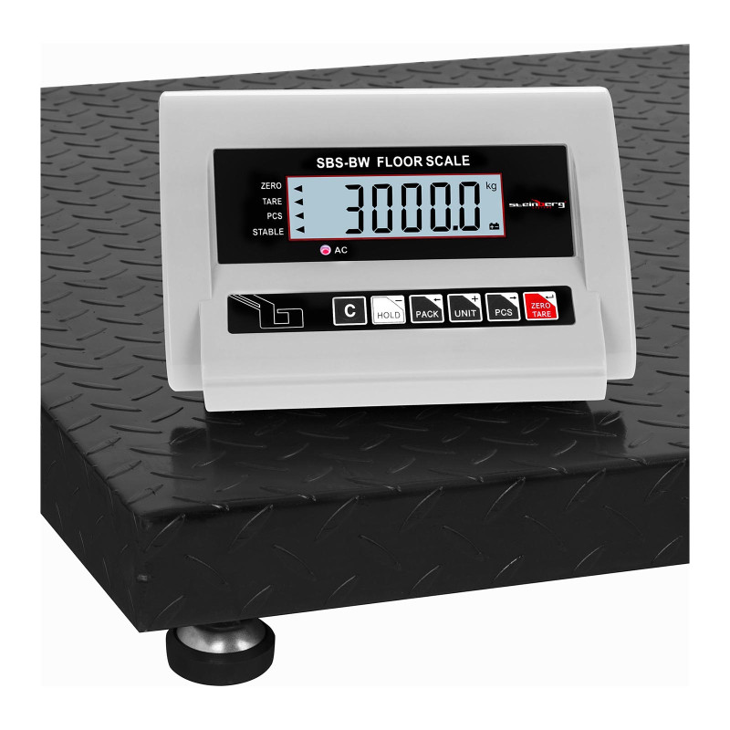 Svorio saugojimo platforma bevielis WiFi SBS-BW-3T LCD iki 3 tonų