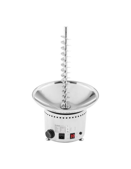 Fondue fontanas iš plieno, 4 aukštų, 230W Fondue fontanas iš plieno, 4 aukštų, 230W