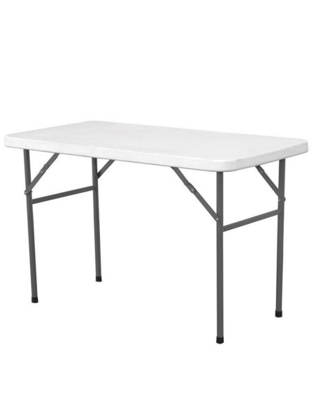 Baltas sulankstomas maitinimo stalas 122x61cm iki 130kg - Hendi 810934