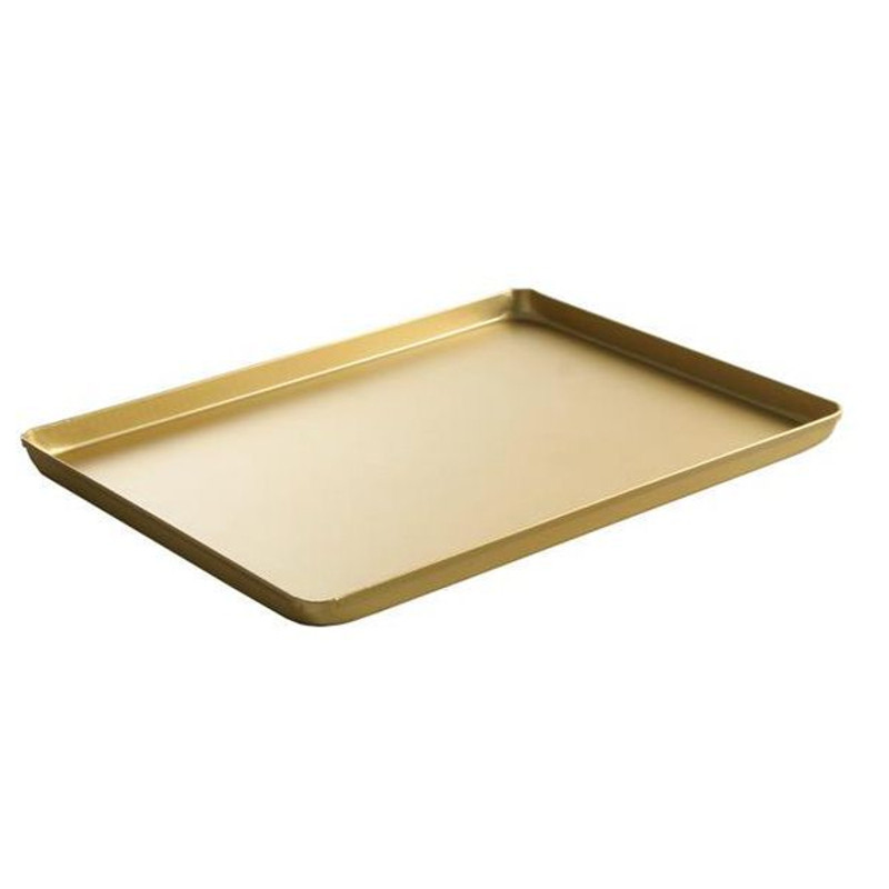 Aliuminio kepyklos konditerijos padėklas 600x400x20mm auksinis - Hendi 808573 Aliuminio kepyklos konditerijos padėklas 600x400x20mm auksinis - Hendi 808573